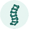 Back and neck pain icon
